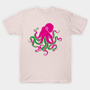 Psicodelic octopus T-Shirt